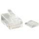 StarTech.com CRJ45C6STR50 RJ-45 Transparente conector
